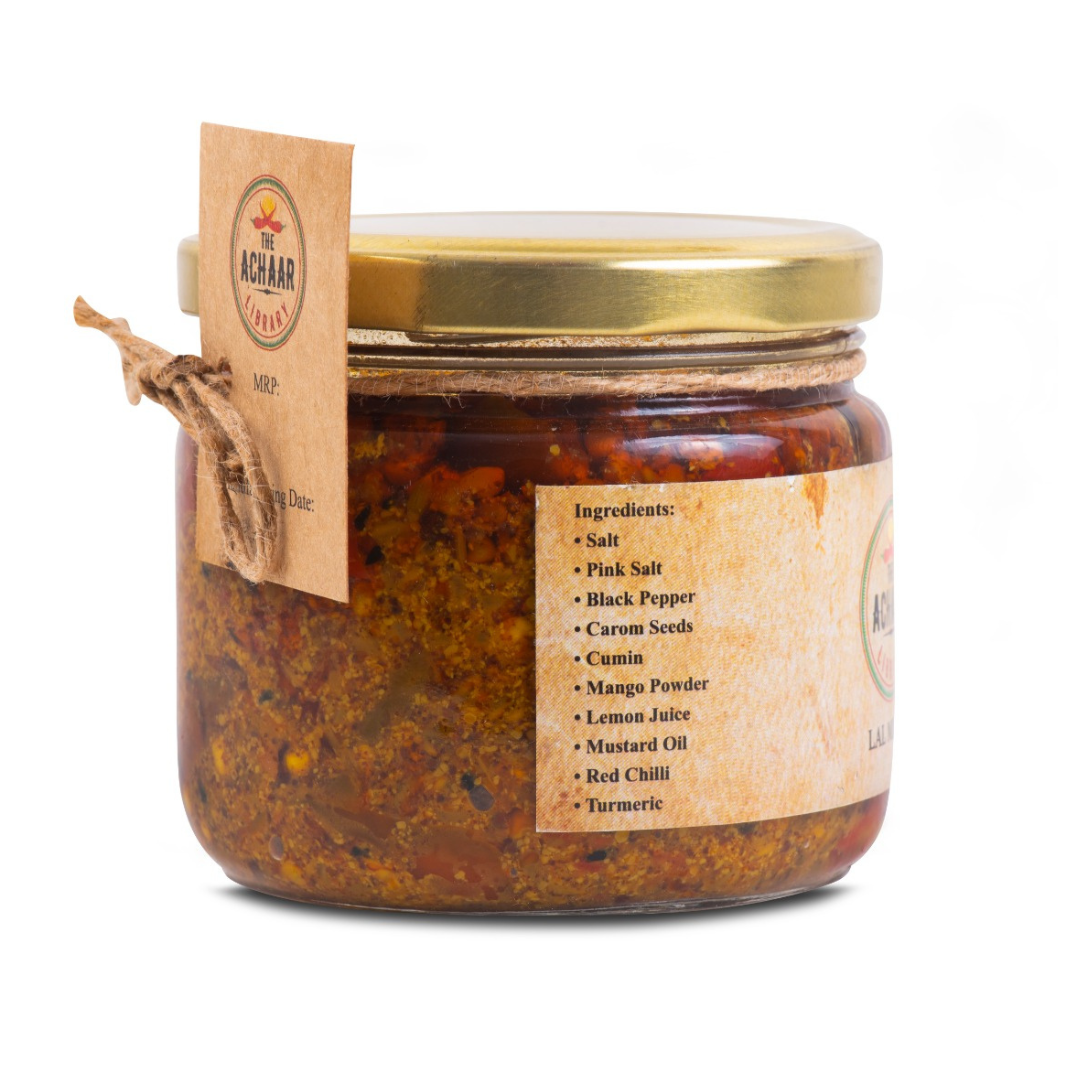 Red Chilli Pickle | Lal Mirch ka Achar - The Achaar Library