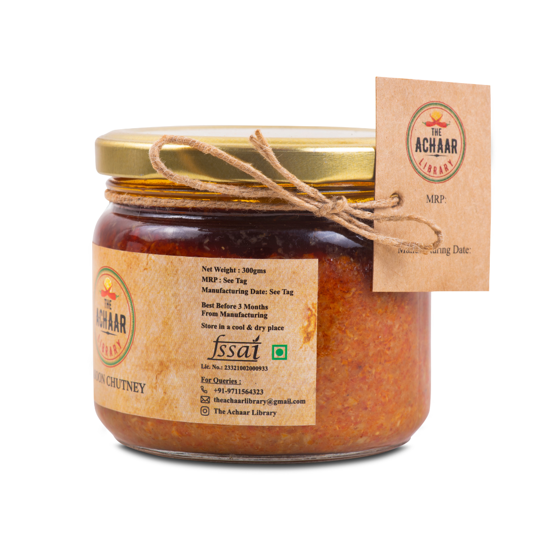 Lehsun ki Chutney - The Achaar Library