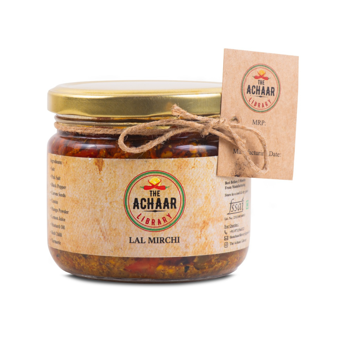Red Chilli Pickle | Lal Mirch ka Achar - The Achaar Library