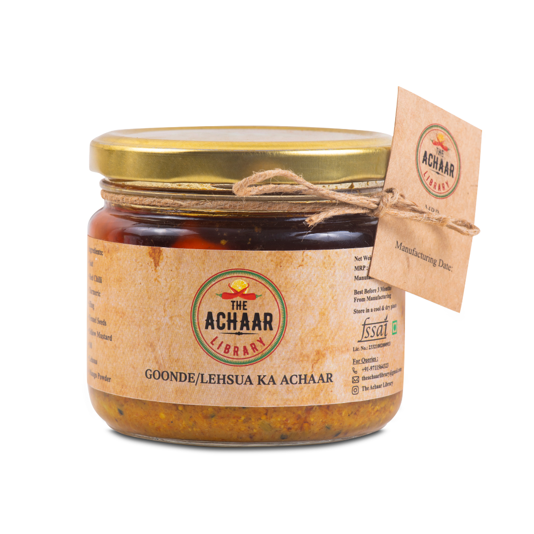 Lehsua/Goonde Ka Achaar - The Achaar Library