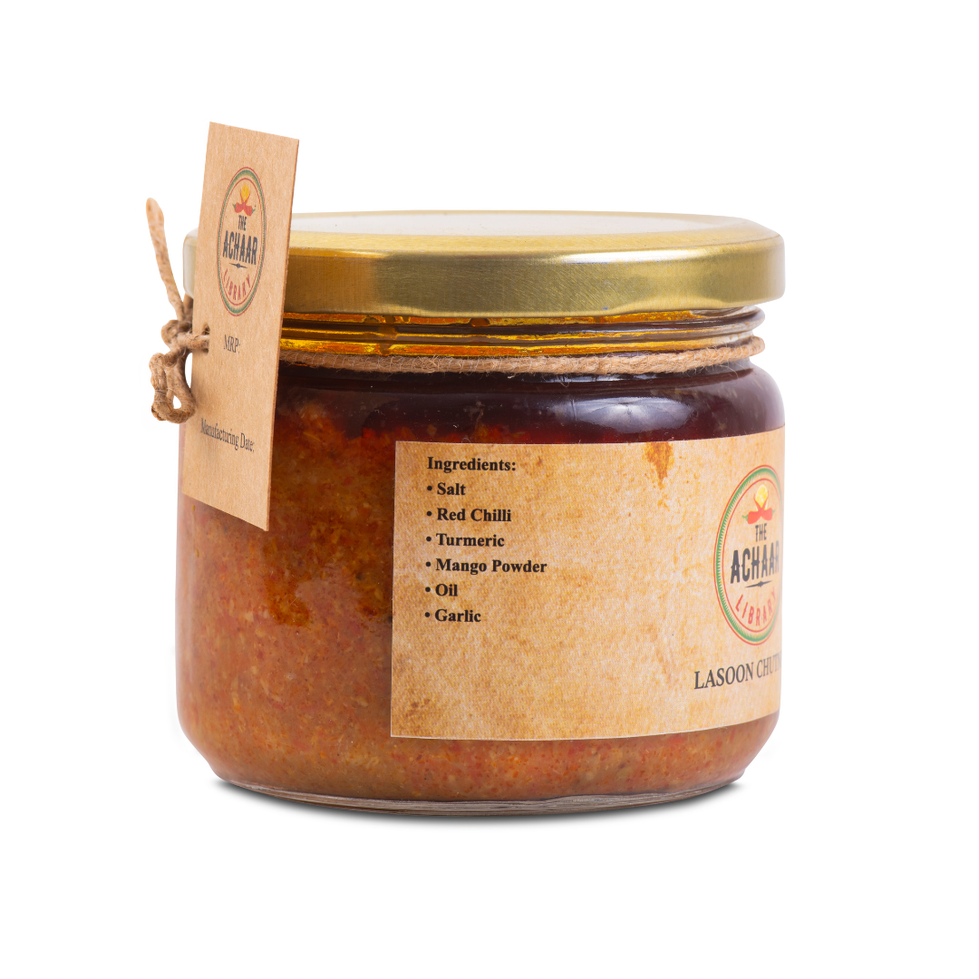 Garlic Chutney | Lehsun ki Chutney - The Achaar Library