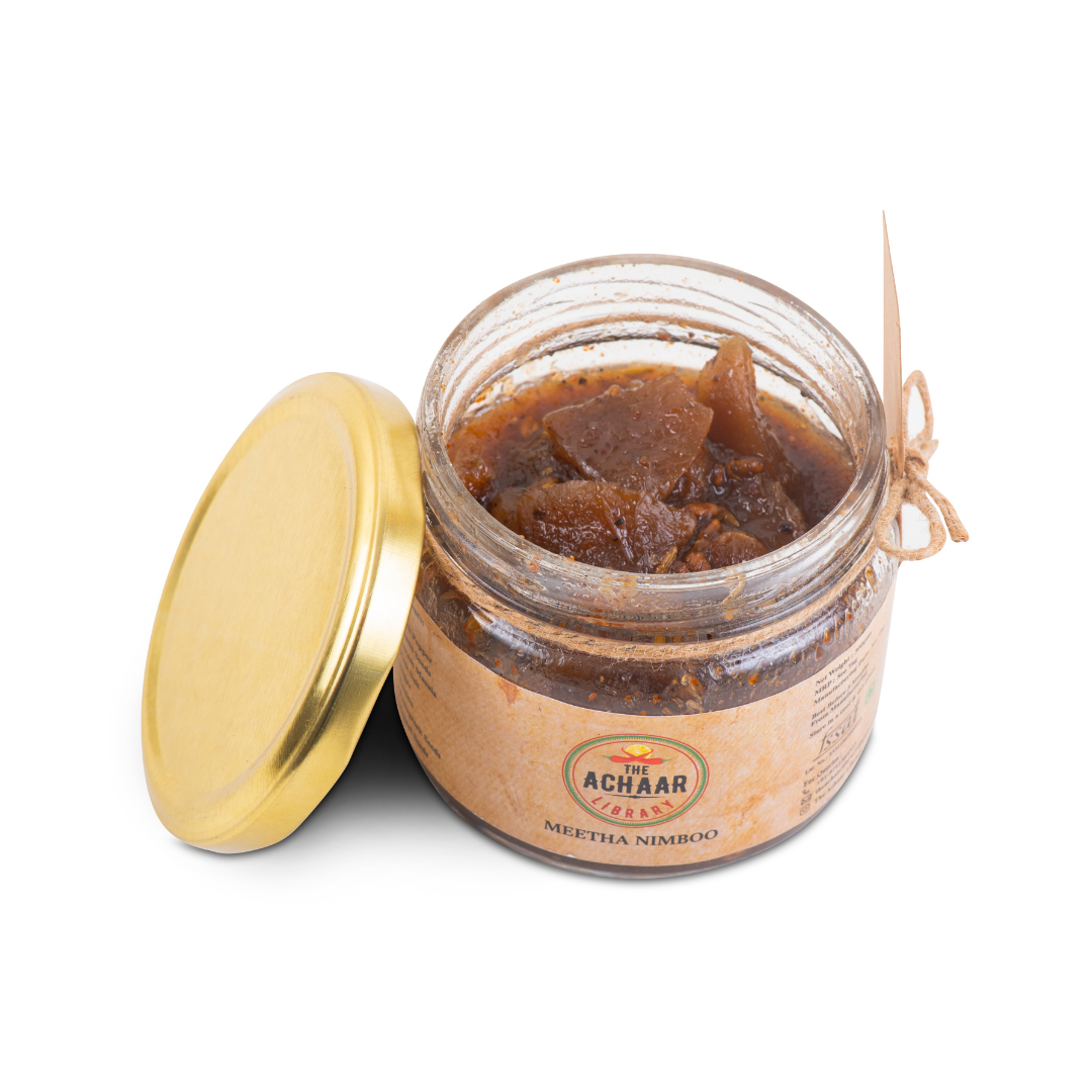Meetha Nimboo Ka Achaar - Nimboo Ka Achaar - The Achaar Library
