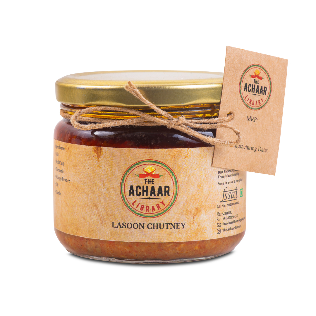 Garlic Chutney | Lehsun ki Chutney - The Achaar Library