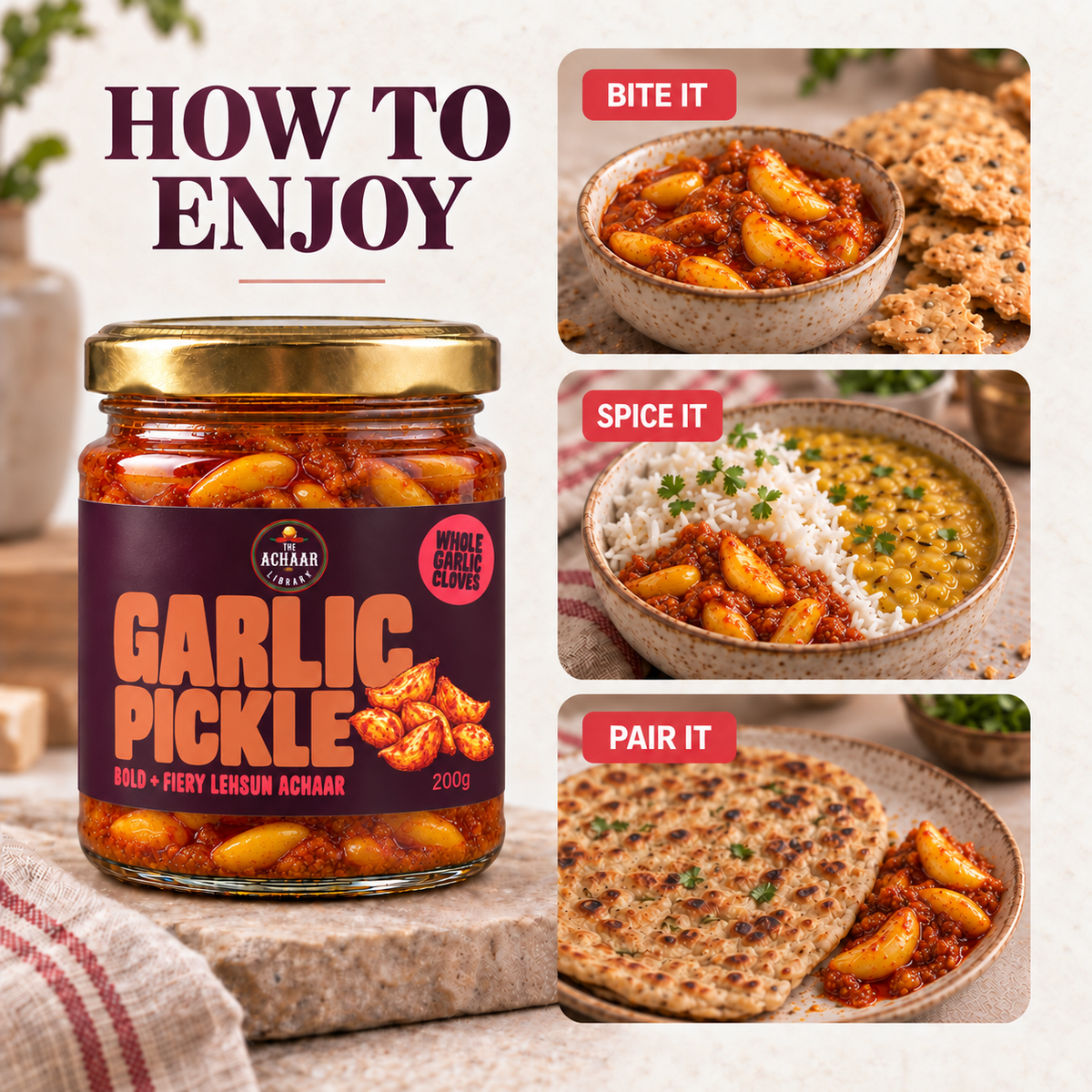 Lasoon Ka Achaar - The Achaar Library
