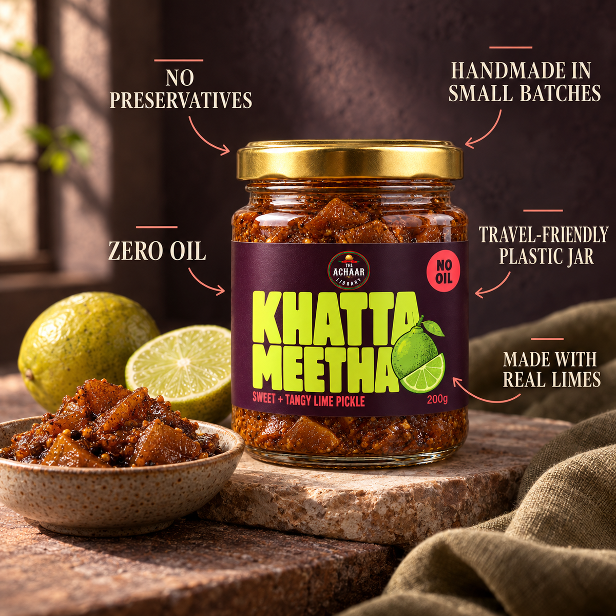 Meetha Nimboo Ka Achaar - Nimboo Ka Achaar - The Achaar Library
