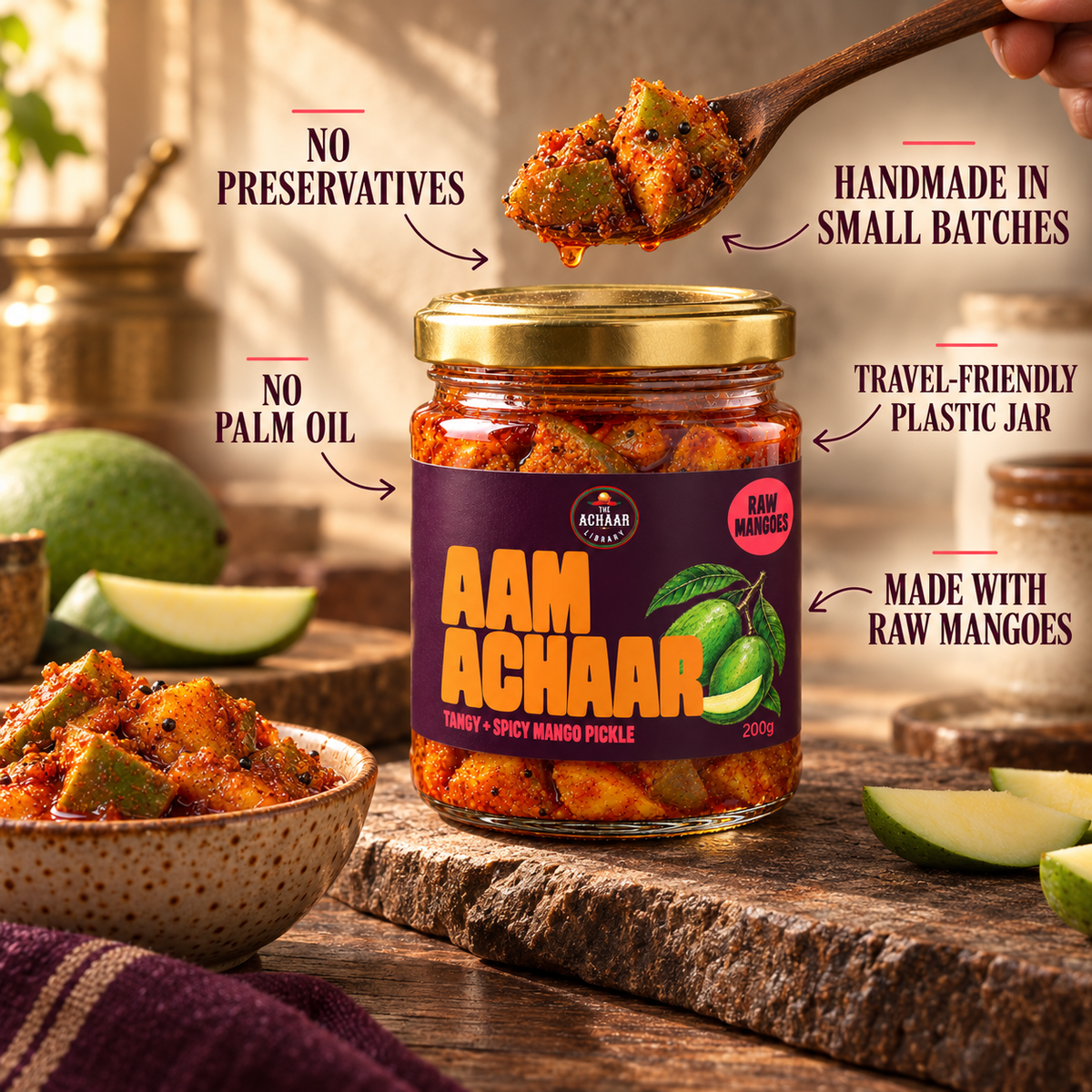 Mango Pickle | Aam/Keri Ka Achar - The Achaar Library