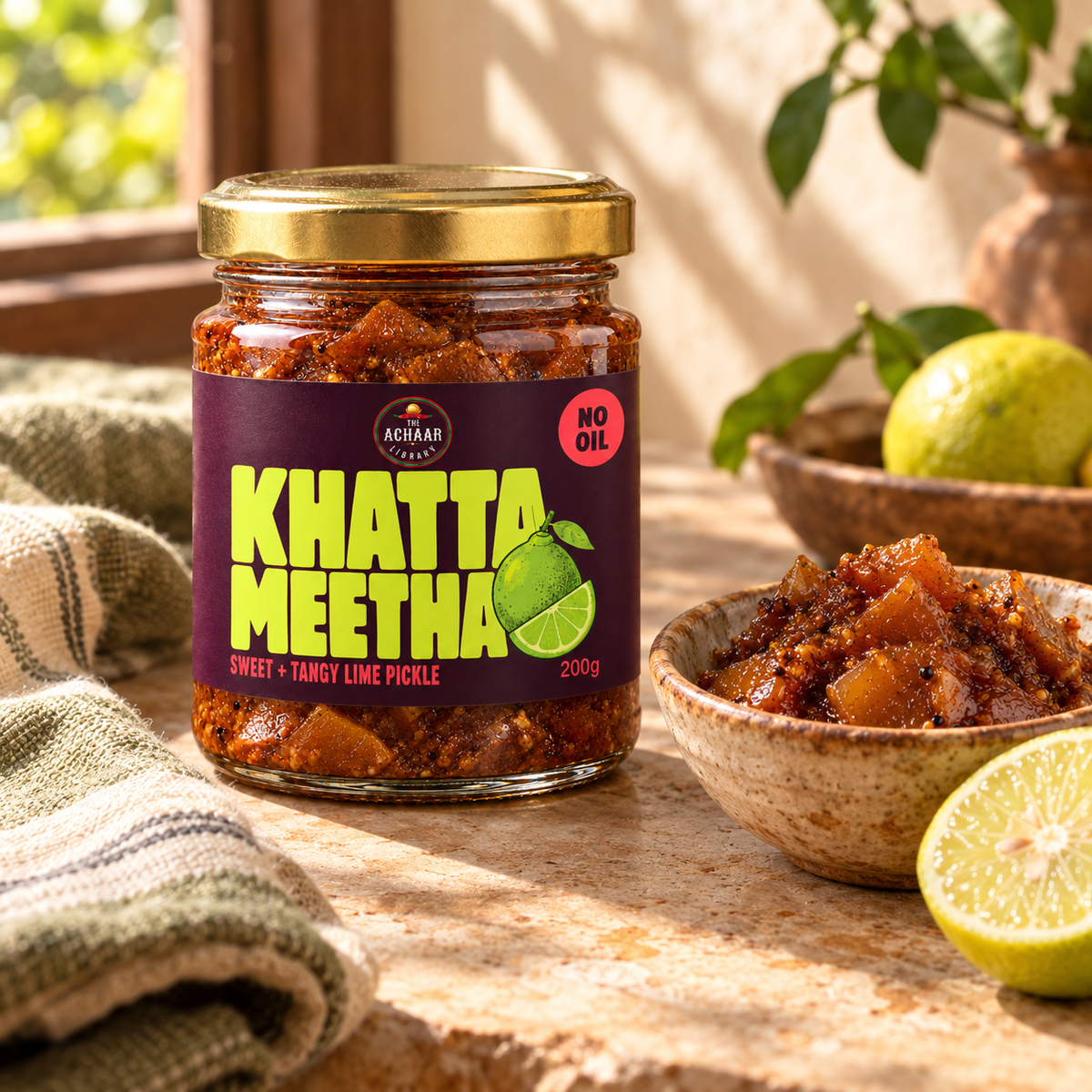 Meetha Nimboo Ka Achaar - Nimboo Ka Achaar - The Achaar Library