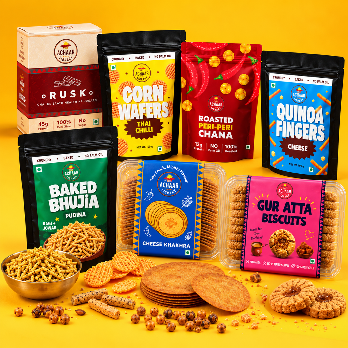 ALL IN ONE - BOX OF 7 SNACKS