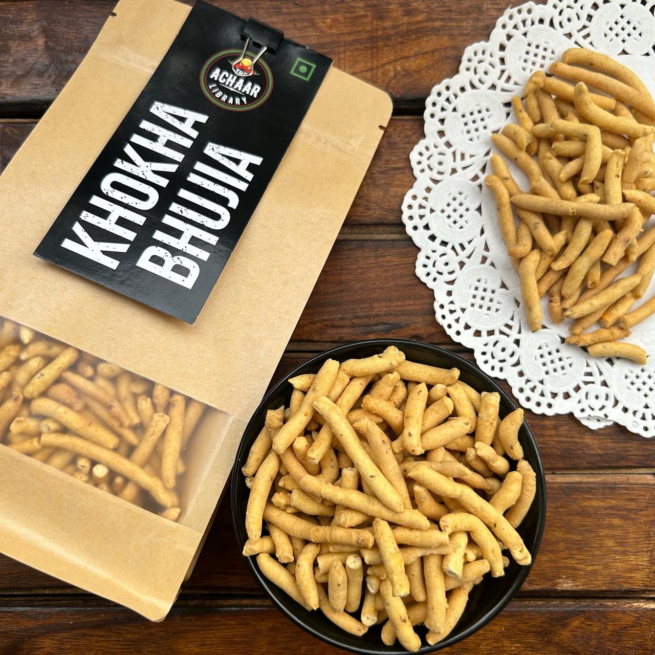 Khokha Bhujia with No Palm Oil - The Achaar Library