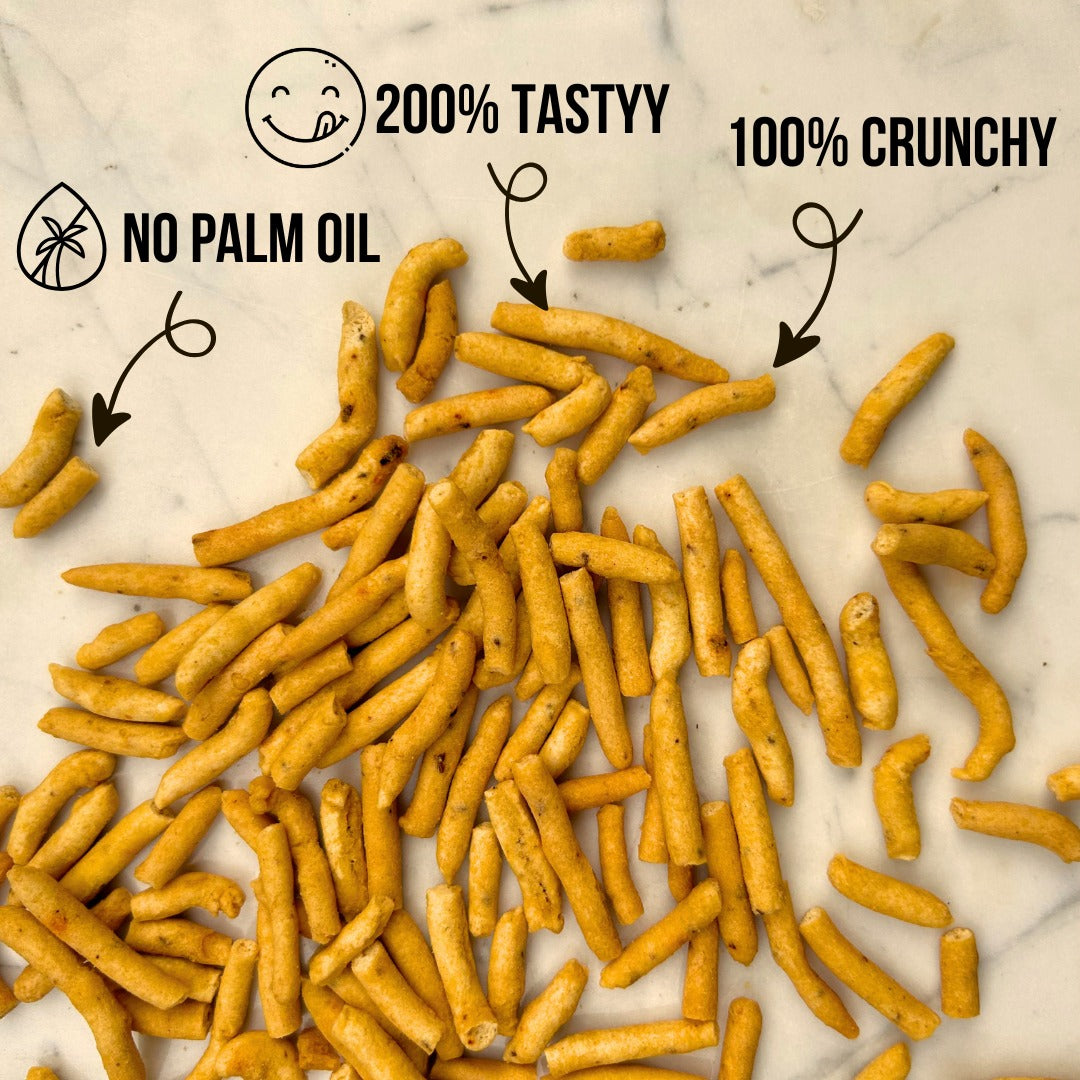 Khokha Bhujia with No Palm Oil - The Achaar Library