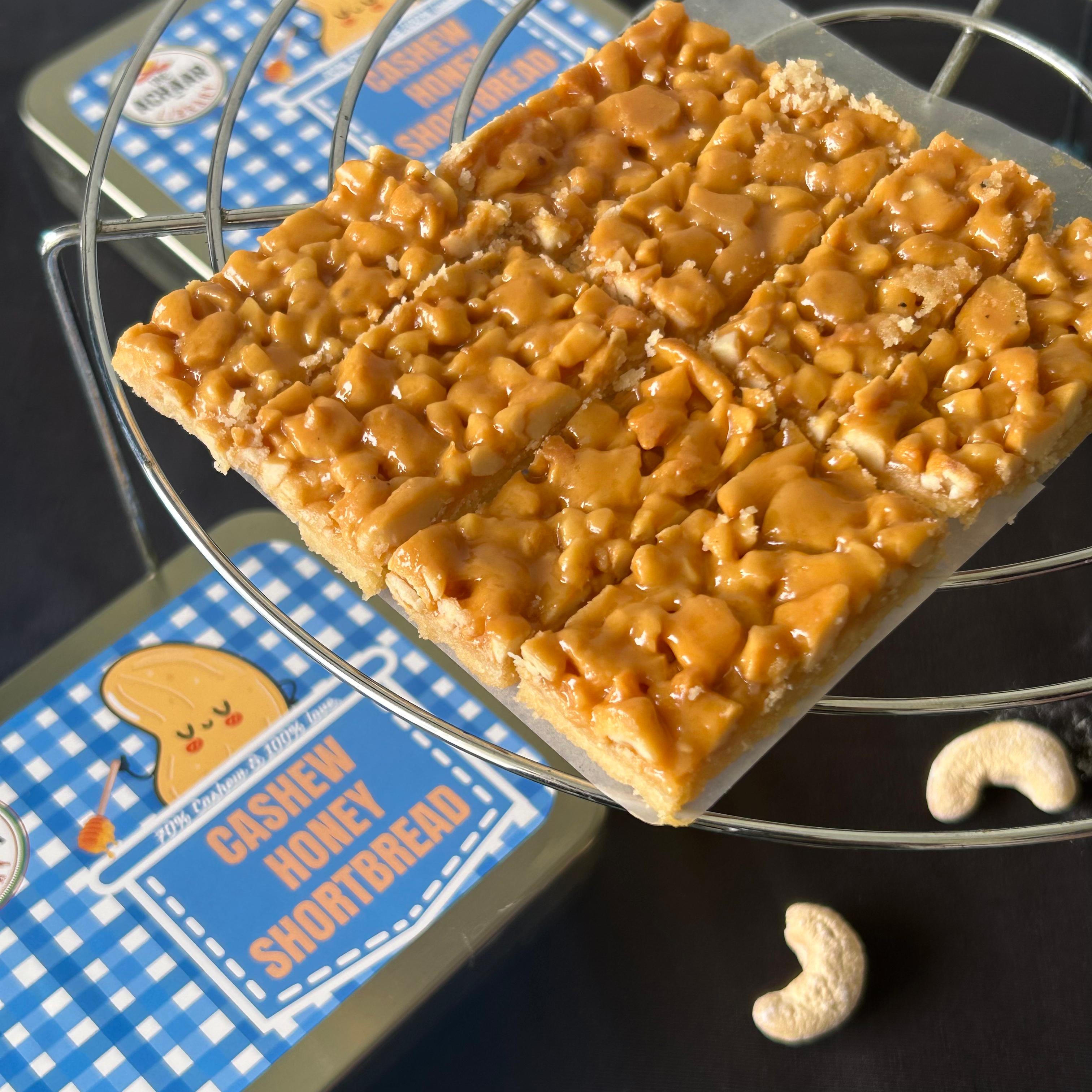 Cashew Honey Shortbread